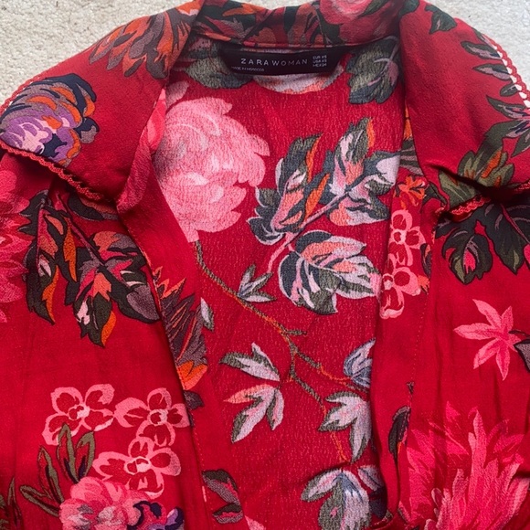 Zara res floral dress - Picture 4 of 4